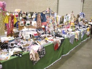 A craft fair is a good place to sell your products and meet new people